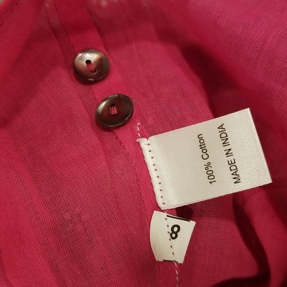 💕BANJANAN💕 Liberty Dress ~ Hedgehog Boysenberry Print Medium M NWT - Picture 15 of 15